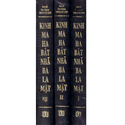 Combo 3 quyển Kinh Ma Ha Bát Nhã Ba La Mật 