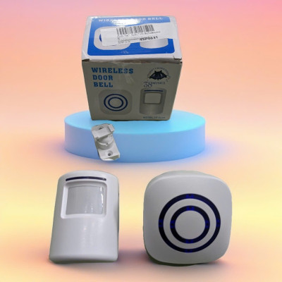 Chuônjg Cửja Bájo Khách Hồng Ngoại Không Dây 2IN1 - Cảm Biến Chống Trộjm Thông Minh Hiệu Quả , ĐÈN TRANG TRÍ