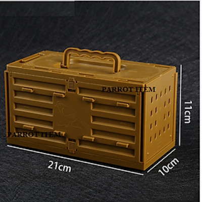 1 lồng vận chuyển dạng hộp 22*11*10 dùng cho finch, yến hót, manh manh, bảy màu, yến phụng, lovebird...