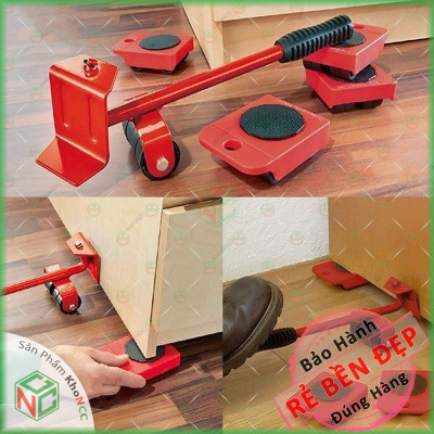 (Loại Tốt) Bộ Công Cụ Nâng Đồ Vật KhoNCC Hàng Chính Hãng - Di Chuyển Dọn Dẹp Vệ Sinh Nhà Một Cách Dễ Dàng - KPD-NangDo-5775