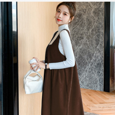 ĐẦM BẦU  VÁY BẦU CÔNG SỞ  YẾM THỜI TRANG SOCOLA MẶC ĐƯƠC 2 MĂT TRƯỚC SAU không kèm áo  thun