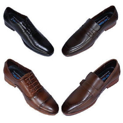 Giày tây nam Huy Hoàng cột dây màu đen, nâu đất, vàng bò, nâu đỏ HC7501-02-03-04 