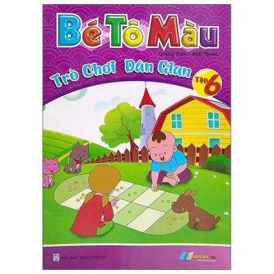Sách - Bé Tô Màu Trò Chơi Dân Gian - Tập 1 Đến Tập 6