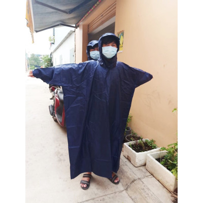 Áo mưa  2 đầu người vải dù cánh dơi  , rộng thoáng ,chống thấm cực tốt dùng cho cả nam và nữ 