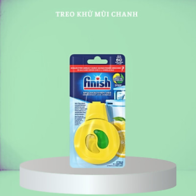 combo treo khử mùi + hộp 100 viên rủă chén bát finish allin1