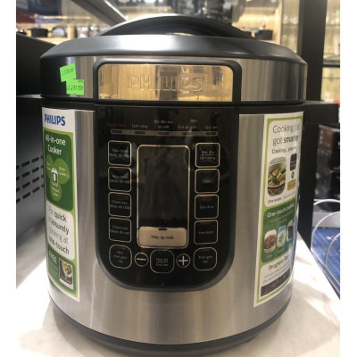 Nồi áp suất điện tử Philips HD2237 6L - 1300W | Hàng Chính Hãng