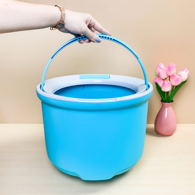 Bộ Cây Lau Nhà Huyền Thoại Xoay Tay Lock&Lock ETM440 - Hàng Chính Hãng