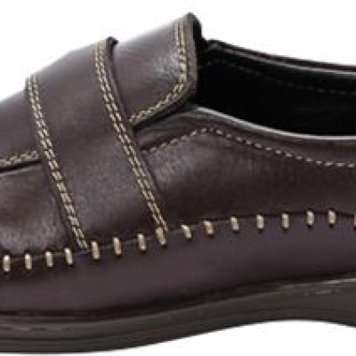 Giày Mọi Nam Huy Hoàng HT7114 - Nâu Đen