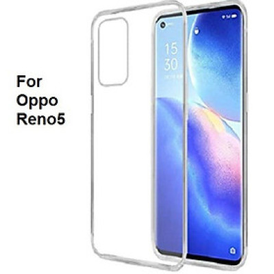 Ốp lưng dẻo trong suốt dành cho OPPO Reno 5 - Hàng nhập khẩu