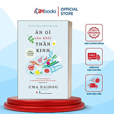 Sách - Ăn Gì Cho Khỏi Thần Kinh- (Tái bản 2023)- 2H Books