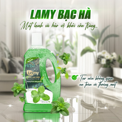 Thùng 04 Chai Nước Lau Sàn Giúp Làm Sạch Mọi Bề Mặt Kháng Khuẩn Xua Đuổi Côn Trùng Chai 1L