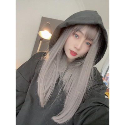 Tóc giả cúp lửng cao cấp- tặng lưới chum tóc