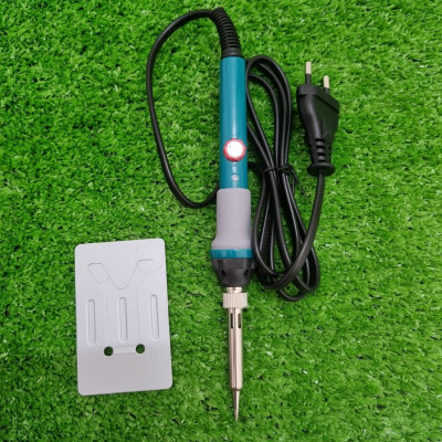 Mỏ hàn chì điều chỉnh nhiệt độ TOTAL 60W (TET160831), 100W (TET1100831) - đầu thẳng, thời gian làm nóng nhanh, nhiệt độ từ 200 độ C đến 500 độ C