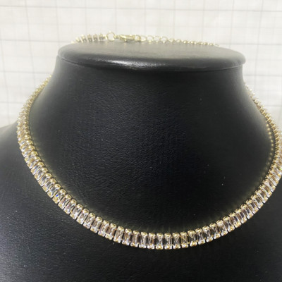 Dây chuyền vòng cổ pha lê sang trọng