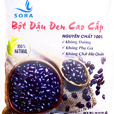 Sora Bột đậu đen cao cấp nguyên chất 100%
