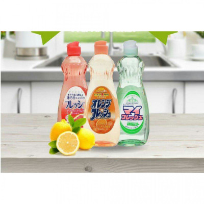 Dung dịcch rửa bát chén chiết xuất từ thiên nhiên hương táo - Hàng Nội Địa Nhật