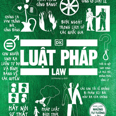 LUẬT PHÁP - KHÁI LƯỢC NHỮNG TƯ TƯỞNG LỚN - DK - Lê Hương Ly dịch - (Bìa cứng, in màu toàn bộ)