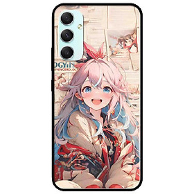 Ốp lưng cho Samsung A15 - A25 - A35 - A55 - Anime Cô Gái Tóc Hai Màu - Hàng Chính Hãng