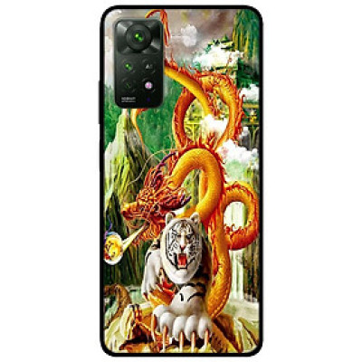 Ốp lưng dành cho Redmi Note 12 - Redmi Note 12 Pro - Redmi Note 12 Pro 5G - Long Tranh Hỗ Đấu - Hàng Chính Hãng