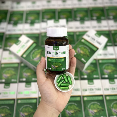 Kim Tiền Thảo Premium (Lọ 30 viên) – Giúp lợi tiểu, hỗ trợ tốt cho người bị sỏi tiết niệu, sỏi mật, sỏi thận [Chính hãng TITAFA]