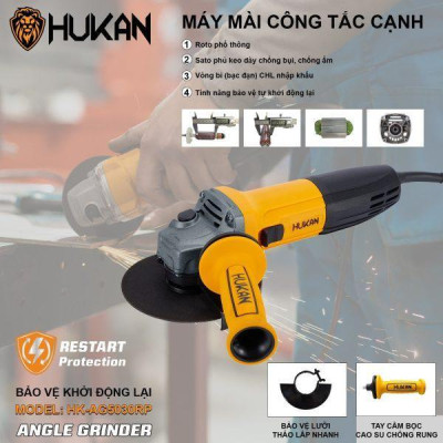 MÁY MÀI CÔNG TẮC CẠNH 900W HK-AG5030RP HUKAN  - HÀNG CHÍNH HÃNG