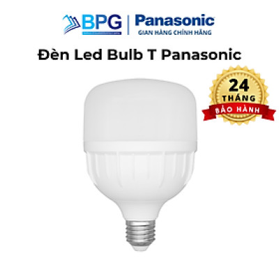 Đèn LED Bulb Trụ Trắng PANASONIC Type T, Đuôi E27, Công suất 20W/30W/40W ánh sáng trắng 6500K Siêu bền, tiết kiệm điện
