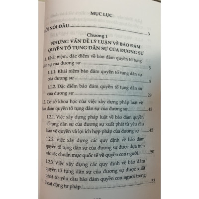 Sách Bảo Đảm Quyền Tố Tụng Dân Sự Của Đương Sự Xuất Bản Năm 2023