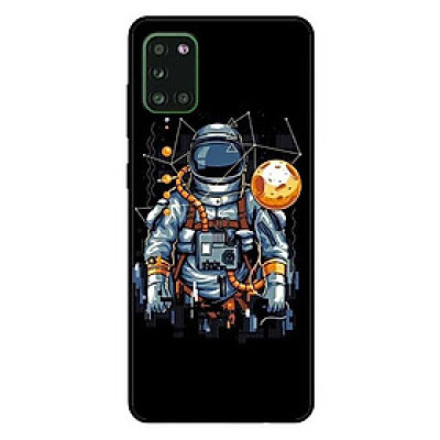 Ốp lưng dành cho Samsung A31 mẫu Phi Hành Gia Mặt Trăng