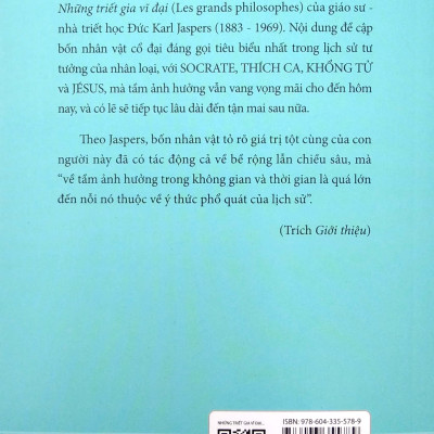 Những Triết Gia Vĩ Đại - Socrate - Thích Ca - Khổng Tử - Jésus