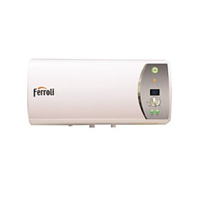 Máy nước nóng gián tiếp Ferroli VERDI AG+15 lít tích hợp ion bạc- màn hình led hiển thị nhiệt độ (2500W)-hàng chính hãng