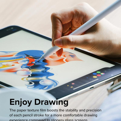 [Combo 2] Dán màn hình dành cho iPad Air 6 M3/M2 RINGKE Paper Touch Film - Hàng Chính Hãng