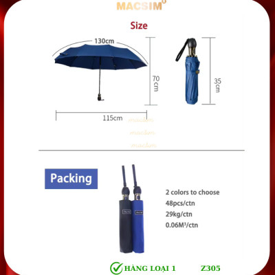 Ô Dù cao cấp Nhãn hiệu Macsim RST Mã Z305