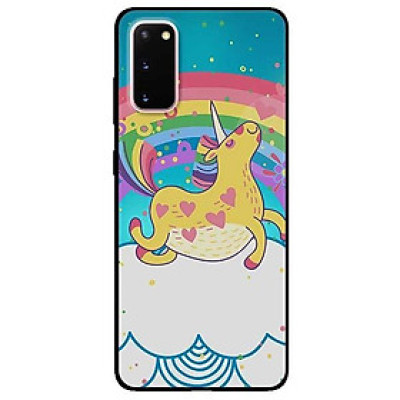 Ốp lưng dành cho Samsung S20 - S20 Plus - S20 Ultra mẫu Ngựa Vàng Bảy Màu