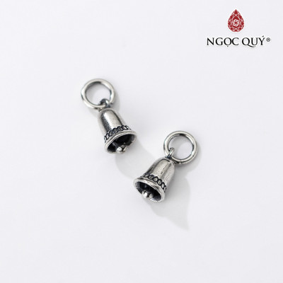 Charm bạc treo hình chiếc chuông - Ngọc Quý Gemstones
