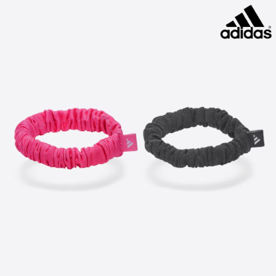 COMBO 2 Sợi Dây Buộc Tóc ADIDAS ADAC-16550 Hair Scrunchies - Chất Liệu Thun Co Giãn Cao Cấp Freesize