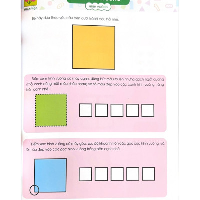 Thiên Tài Toán Học (4 - 5 Tuổi ) - Trò Chơi Hình Học