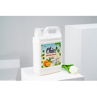 Nước rửa chén hương trái cây Chie! 100% organic không hóa chất độc hại thân thiện môi trường can 1.5 lít