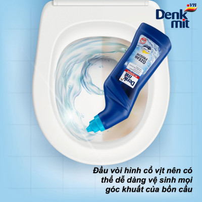 Dung dịch tẩy bồn cầu Denkmit WC Reiniger Ozean Frische Đức 1 Lít