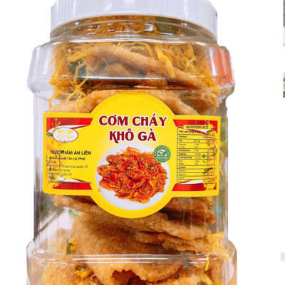 CƠM CHÁY LẮC KHÔ GÀ TÂN LỘC PHÁT HŨ 500G