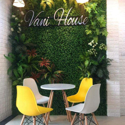 Thảm cỏ xoong, tai chuột giả - Kích thước 40 x 60 cm - Cây giả, hoa lụa Decor trang trí nhà cửa