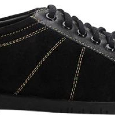 Giày Nam Thể Thao Đế Xu Cột Dây Huy Hoàng HT7748 - Đen