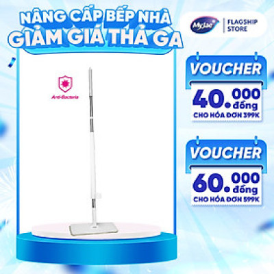 Cây lau nhà tự vắt thông minh sợi microfiber