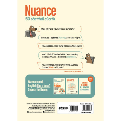 Sách Học Ngoại Ngữ Hiệu Quả - Nuance: 50 Sắc Thái Của Từ - Giải Ngố Cách Dùng Từ Hiệu Quả Cùng File Luyện Nghe - Nói