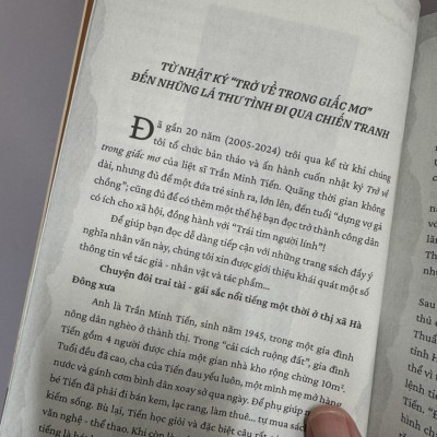 TRỞ VỀ TRONG GIẤC MƠ - Trần Minh Tiến - NXB Chính trị quốc gia sự thật