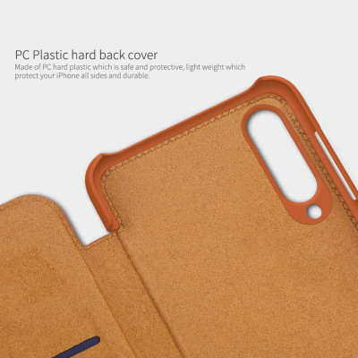 Bao Da Da Bò Nillkin Qin Cho Xiaomi Mi 9 Có Ngăn Đựng Thẻ - Hàng Chính Hãng