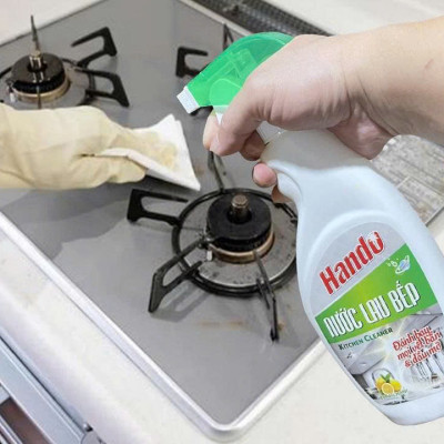 Chai xịt thơm lau nhà bếp tẩy dầu mỡ 500ml
