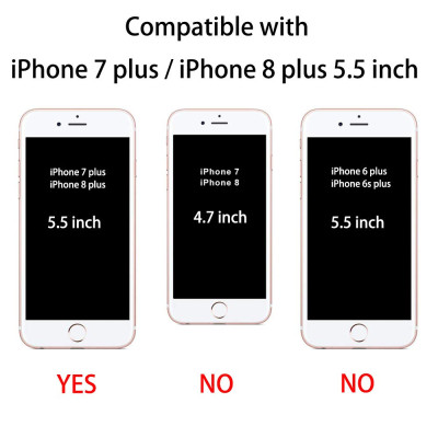 Ốp lưng silicon chống sốc cho iPhone 7 Plus / iPhone 8 Plus hiệu Likgus Crashproof (siêu mỏng, chống chịu mọi va đập) - Hàng nhập khẩu