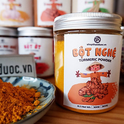 Bột Nghệ Sấy Lạnh Shopthaoduoc 100g - Bột Nghệ Vàng Nguyên Chất 100%