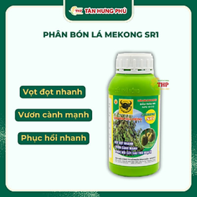 Phân Bón Lá Sinh Học Đầu Trâu MK 10-3-2 MeKong SR1 (Chuyên Sầu Riêng) 500ml