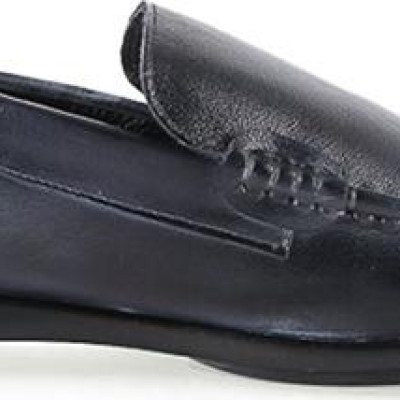 Giày Mọi Nam Da Bò Huy Hoàng HT7781 - Đen